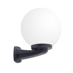 NARDO 250 ZAHRADNÍ NÁSTĚNNÁ LAMPY 1XE27 IP55 ČERNÁ