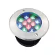 LED PODVODNÍ SVÍTIDLO 12W RGB, IP68, S DÁLKOVÝM OVLÁDÁNÍM