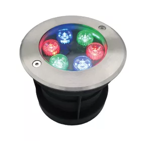   6 WATT RGB, IP68 PODVODNÍ LED OSVĚTLENÍ, S DÁLKOVÝM OVLÁDÁNÍM