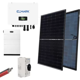 HYBRIDNÍ SOLÁRNÍ SYSTÉM 3P/15KW 430W PANELY BATERIE