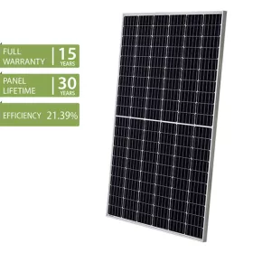   MONOKRYSTALICKÝ SOLÁRNÍ PANEL S POLOVIČNÍMI ČLÁNKY 465 W