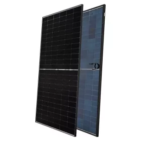 BIFACIAL HALF-CUT SOLAR PANEL N-TYPE 590W, BLACK