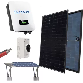   SOLÁRNÍ SYSTÉM PRO MONTÁŽ NA SÍŤ 3P/8KW+AUTOMATICKÁ PARKOVACÍ KONSTRUKCE