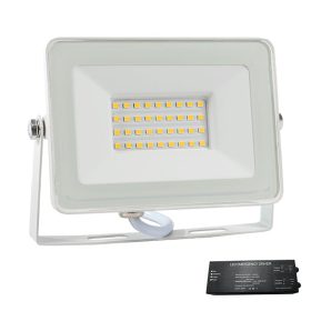   VEGA30 SLIM SMD 30W LED PROJEKTOR 3000K BÍLÁ + NOUZOVÁ SADA