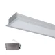 LED PROFIL ZAPUŠTĚNÁ MONTÁŽ S77 24W 4000K 600MM ŠEDÁ+NÁHRADNÍ SADA