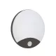 ST71B LED LÁMPY S PIR SENZOREM 160° 15W 4000K ČERNÁ