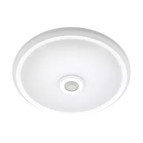   ST77BE LED STROPNÍ SVÍTIDLO S PIR SNÍMAČEM 360° 16 W BÍLÁ + AB