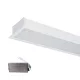 VYSOKOVÝKONNÁ LED PROFILOVÁ ZAPUŠTĚNÁ MONTÁŽ S48 40 W 4000 K BÍLÁ + NOUZOVÁ SADA