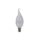 LED ŽÁROVKA GLOW 6W E14 230V TEPLÁ BÍLÁ