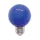 LED ŽÁROVKA G60 3W E27 MODRÁ