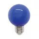 LED ŽÁROVKA G60 3W E27 MODRÁ