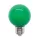 LED ŽÁROVKA G60 3W E27 ZELENÁ