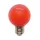 LED ŽÁROVKA G60 3W E27 ČERVENÁ