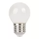 LED G45 MLÉČNĚ BÍLÁ 6W E27 230V 3000K