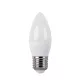 LED ŽÁROVKA SVÍČKA C37 SMD2835 8W E27 230V TEPLÁ BÍLÁ