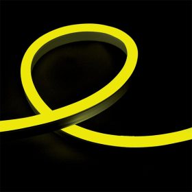 NEON FLEX LED STRIP 12W/M 24V IP65 ŽLUTÝ