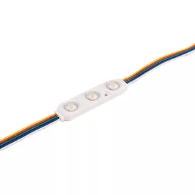 3LED OPTICKÝ OBJEKTIV LED MODUL 12V 2,88W RGBW