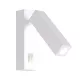 LED NÁSTĚNNÁ LAMPY 3W 3000K BÍLÁ