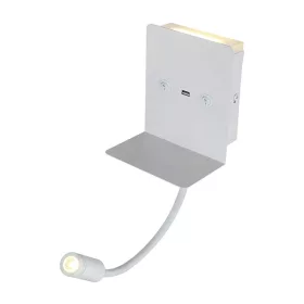 LED NÁSTĚNNÁ LAMPY 6W 3000K BÍLÁ