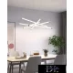 UNIVERSO Závěsné svítidlo 55 W 4400 lm 4000 K IP20 Bílé 820 x 1100 mm