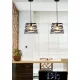 UNIVERSO Závěsné svítidlo 1xE27 IP20 D325x1430mm černé