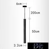 Závěsné svítidlo UNIVERSO 3 W 3000 K 300 lm 32 x 500 mm IP20 černé