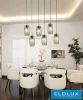 Závěsné svítidlo UNIVERSO 1xE27 Max. 60 W IP20 Černá D140x1340mm