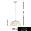 UNIVERSO Závěsné svítidlo E27 max. 60 W IP20 ∅360 bílé