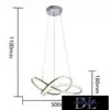 UNIVERSO závěsné LED svítidlo 60 W 4800 lm 4000 K ∅500 mm IP20 stříbrné