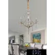 UNIVERSO Lustr 3 ramena 3xE14 Max.40W D50x110cm zlatý