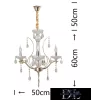 UNIVERSO Lustr 3 ramena 3xE14 Max.40W D50x110cm zlatý