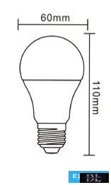 LED žárovka UNIVERSO E27 DC12-24v 10w 900lm 3000k