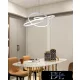 UNIVERSO Závěsné svítidlo 51 W 4080 lm CCT spínač IP20 bílé D600x1000 mm
