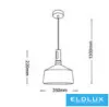 Závěsné svítidlo UNIVERSO 1xE27 max. 60 W D350x220x1300 mm IP20 černá/zlatá 5 let