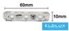 UNIVERSO LED modul 3xSMD-2835 DC:12V 1,2 W 140 lm 3000 K 60 x 10 mm 20 dB/balení