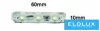 LED modul UNIVERSO 3xSMD-2835 DC: 12 V 1,2 W 140 lm 6500 K 60 x 10 mm 20 ks/balení