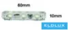 LED modul UNIVERSO 3xSMD-2835 DC:12V 1,2 W 140 lm Červené světlo 60x10 mm 20 ks/balení