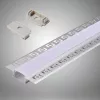 UNIVERSO zapuštěný hliníkový profil s matnou bílou krycí deskou, 2 m, 20 mm