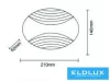 UNIVERSO Nástěnná lampa 6 W 480 lm CCT IP20 210 x 140 x 60 mm bílá