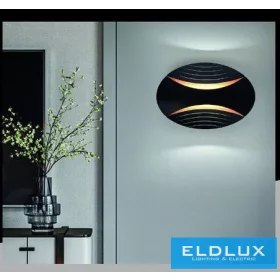   UNIVERSO Nástěnná lampa 6 W 480 lm CCT IP20 210 x 140 x 60 mm černá