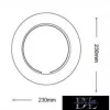 Nástěnná lampa UNIVERSO LED 15 W 1200 lm CCT IP20 ∅230 × 40 mm bílá