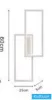 UNIVERSO Nástěnná lampa 32W 2560lm CCT 250x600x50mm IP20 bílá