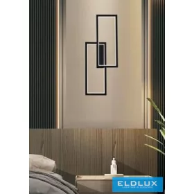   UNIVERSO Nástěnná lampa 32W 2560lm CCT 250x600x50mm IP20 černá
