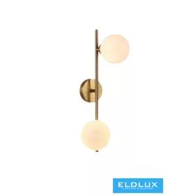   UNIVERSO Fali lámpa 2xG9 max.10w 200x500mm IP20 Óarany 5év