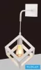 UNIVERSO Nástěnná lampa 1xE27 max. 60 W 170 x 170 mm IP20 Bílá 5 let