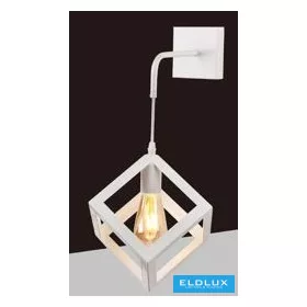  UNIVERSO Nástěnná lampa 1xE27 max. 60 W 170 x 170 mm IP20 Bílá 5 let