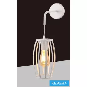   UNIVERSO Nástěnná lampa 1xE27 max. 60 W 140 x 235 mm IP20 bílá 5 let