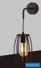 UNIVERSO Nástěnná lampa 1xE27 max. 60 W 140 x 235 mm IP20 černá 5 let