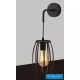 UNIVERSO Nástěnná lampa 1xE27 max. 60 W 140 x 235 mm IP20 černá 5 let