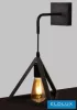 UNIVERSO Nástěnná lampa 1xE27 max. 60 W 250 x 250 mm IP20 Černá 5 let